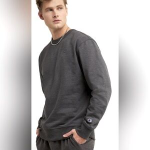 Champions Unisex charcoal grey crewneck